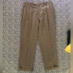 Nautica Men’s Pleated Dress Pants, 36” W x 32” L